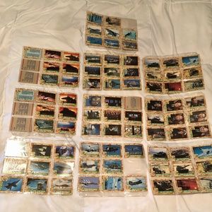 Vintage 1991 Topps Desert Storm Series 1 Trading Cards Complete 1-88 Plus Extras